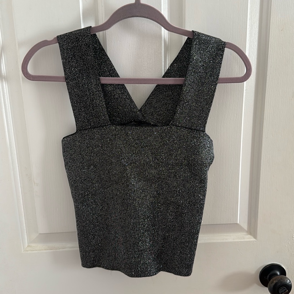 House Of Harlow 1960 Sparkly Tank